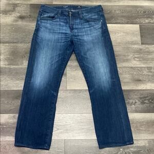 ADRIANO GOLDSCHMIED AG Straight Leg Jean Mens Sz 34 x 30 Classic Blue